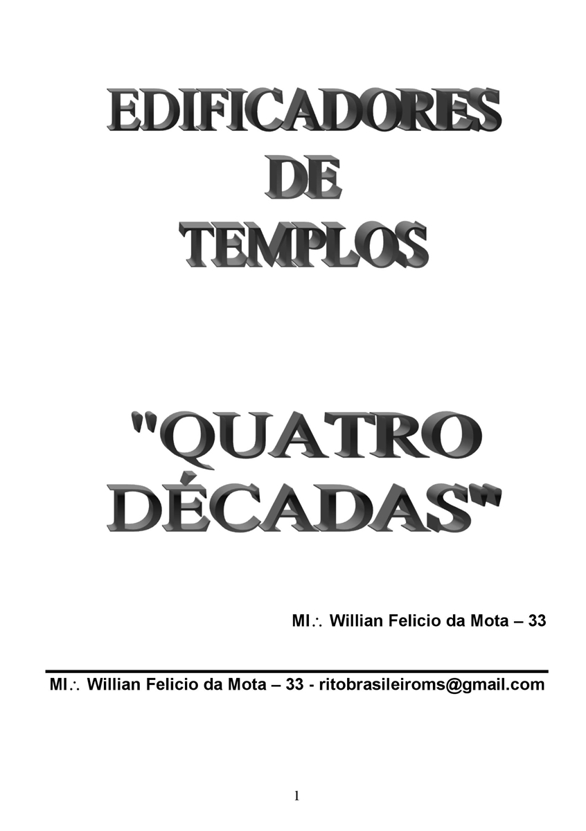 Read more about the article Loja Edificadores de Templos – Quatro Décadas.
