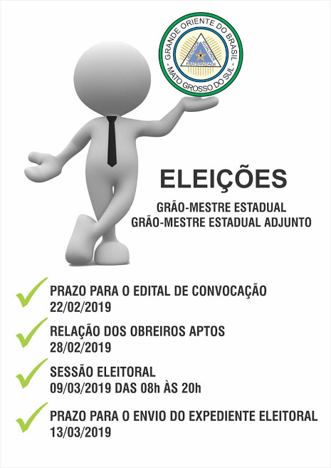 You are currently viewing 09 de março de 2019 acontece às eleições para o Grão-Mestrado