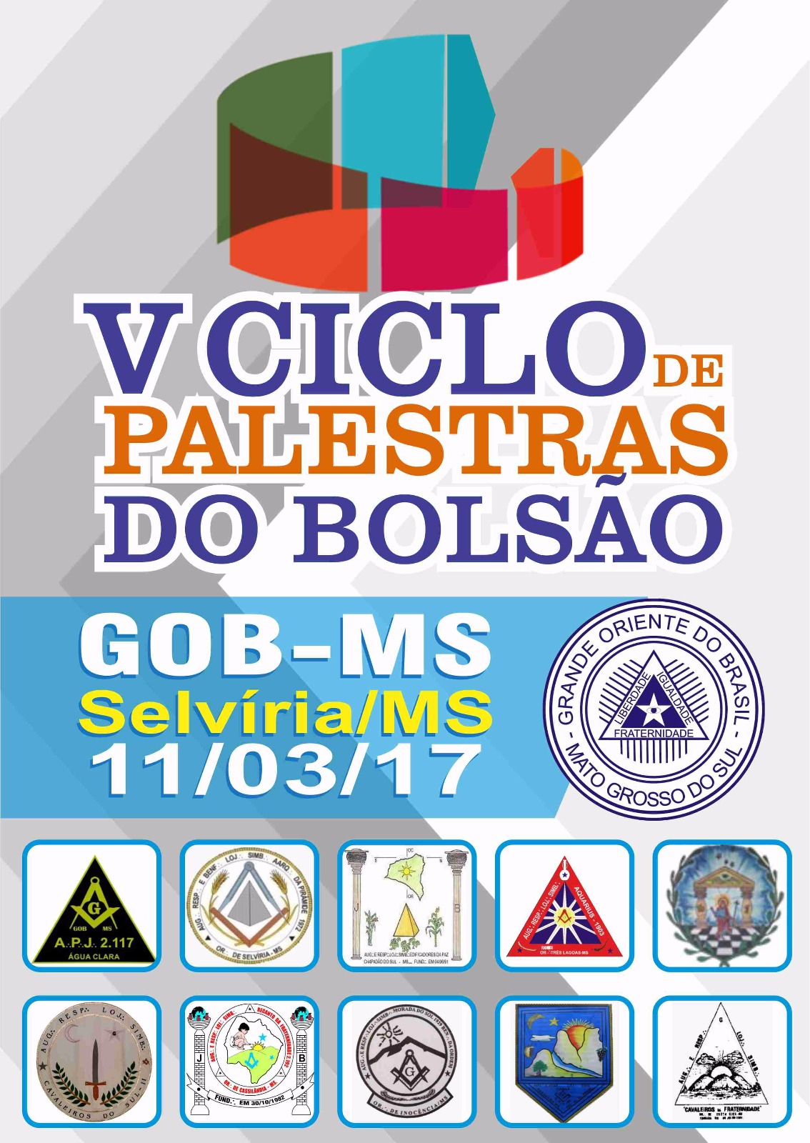 Read more about the article V CICLO DE PALESTRAS DO BOLSÃO