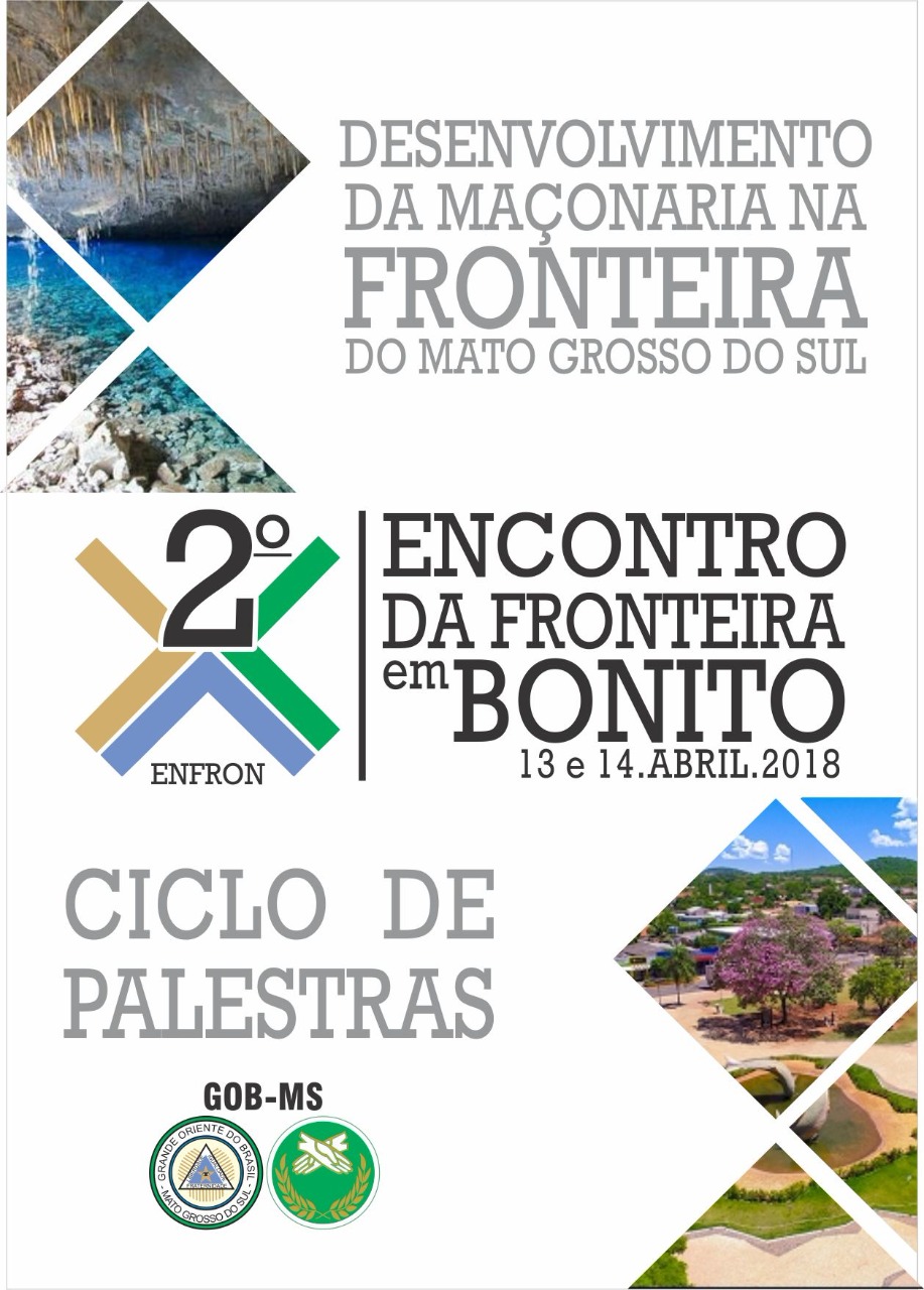 Read more about the article II Encontro da Fronteira (ENFRON) – 2018 // Bonito