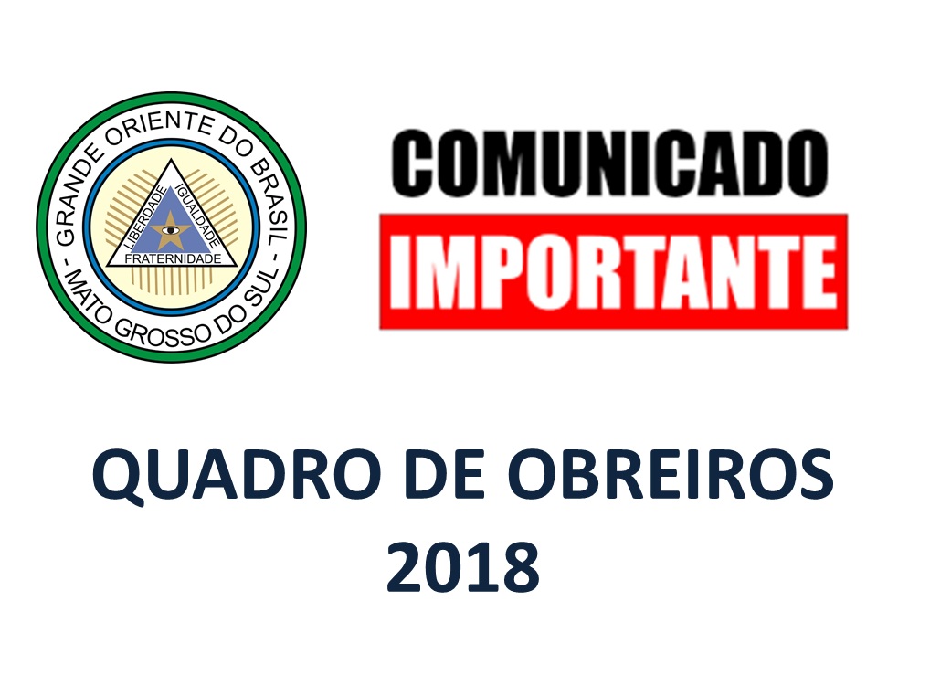 Read more about the article Envio do Quadro de Obreiros atualizado (2018)