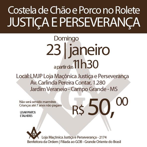 Read more about the article Costela de Chão e Porco no Rolete – Loja Justiça e Perseverança