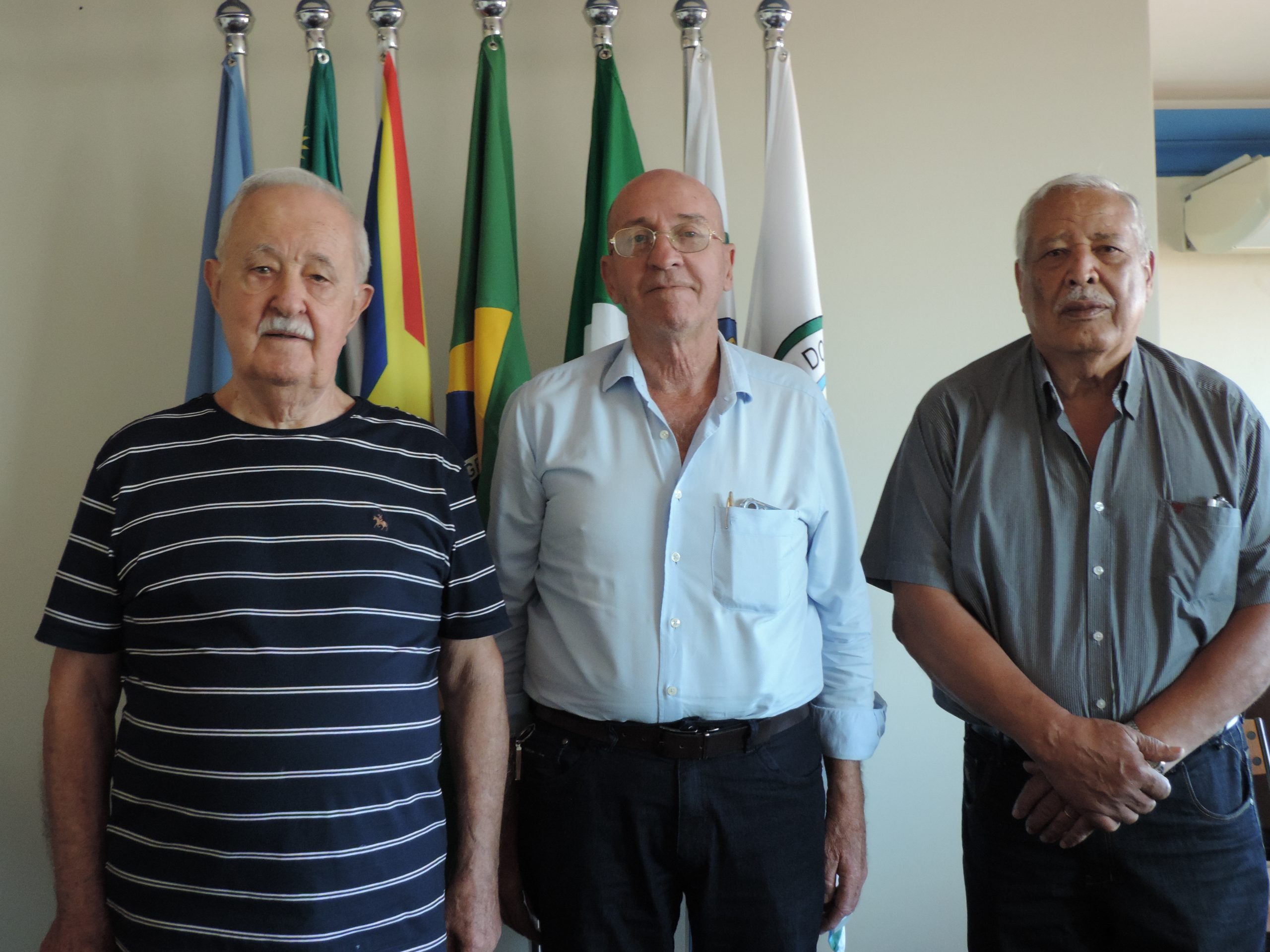 Read more about the article Grão-Mestre Honorário Eminente Irmão Benilo Allegretti, faz visita ao complexo administrativo do GOB-MS.