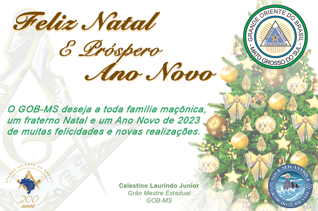 Read more about the article Feliz Natal e Próspero Ano Novo de 2.023