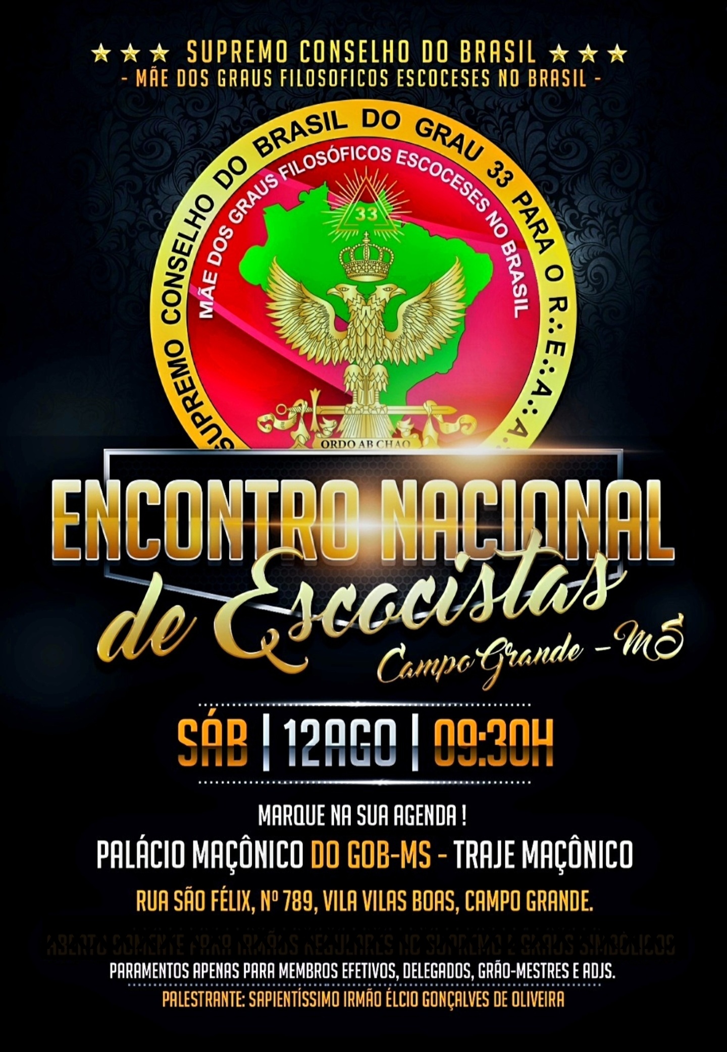 Read more about the article Convite – Encontro Nacional de Escocistas – GOB MS – 12/08/2023