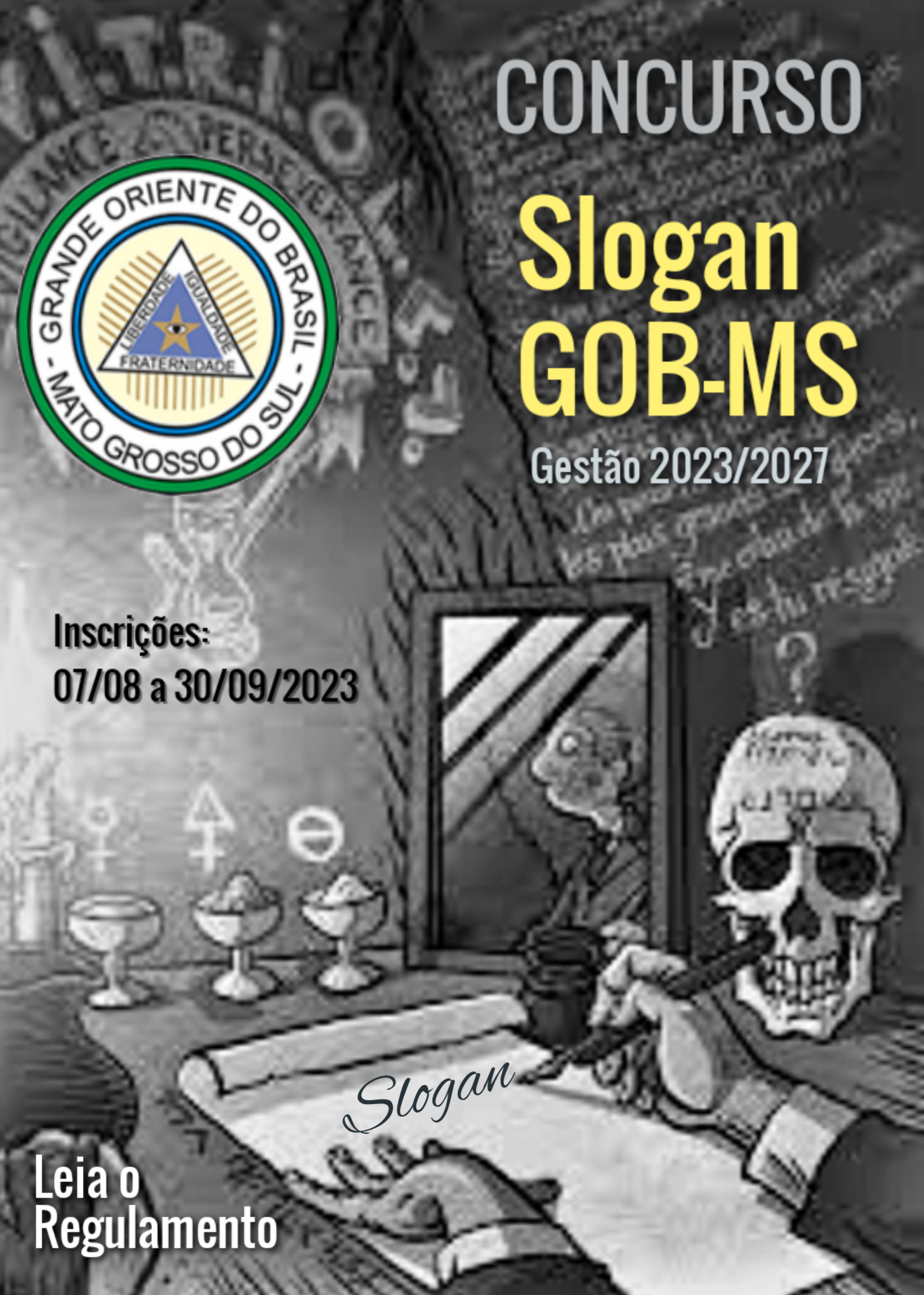 Read more about the article Concurso “SLOGAN DO GOB-MS” – Inscrições até dia 30/09/2023